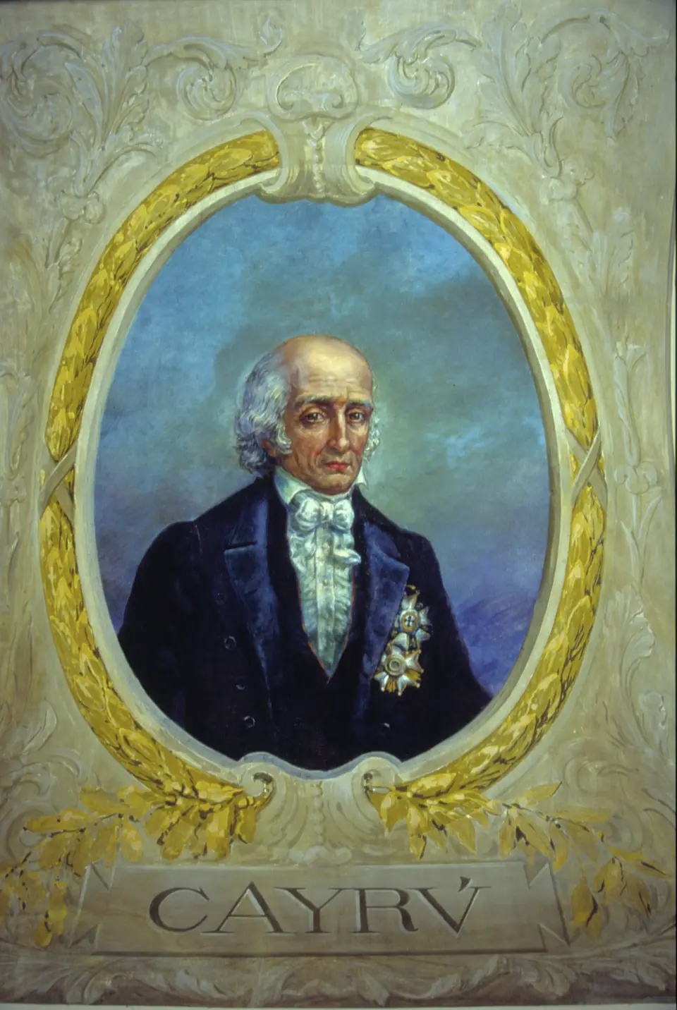 Domenico Failutti, retrato de José da Silva Lisboa, visconde de Cairu (1925), defensor da abertura