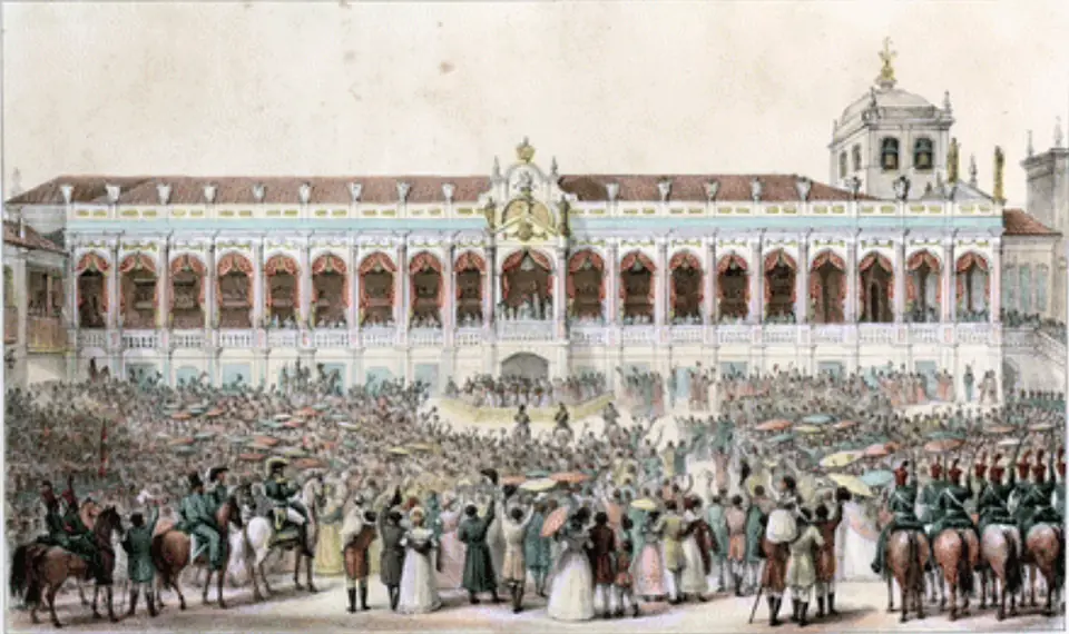 Debret, a galeria da aclamação de d. João VI no Rio (1818), rei do Reino Unido