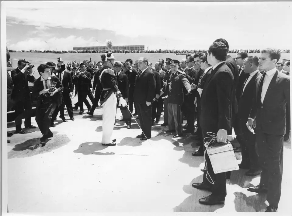 A mesma posse de Costa e Silva diante do Congresso, 15 de março de 1967