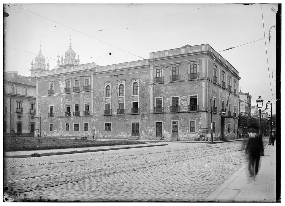 A Cadeia Velha, no Rio, onde se reuniu a Constituinte dissolvida por d. Pedro em 1823 (foto de c. 1917-1920)
