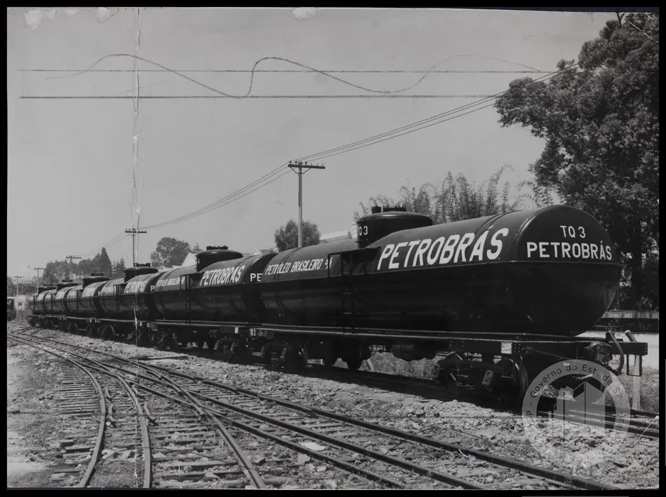 Vagões-tanque da Petrobras fabricados pela Cobrasma, 1959