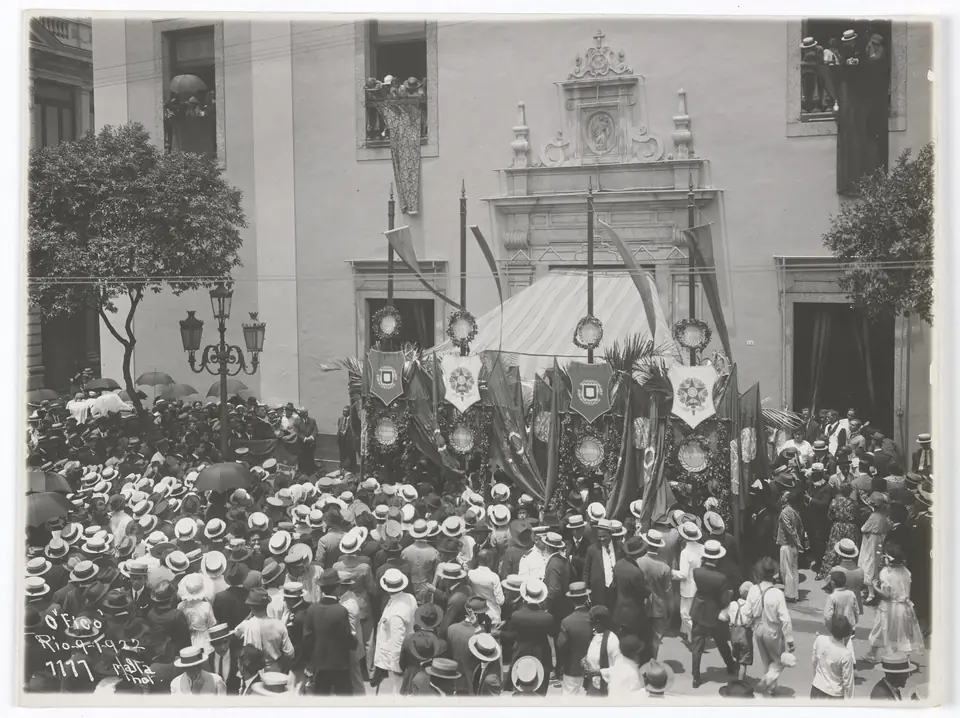 Comemoração do centenário do Dia do Fico, no Rio, em 1922