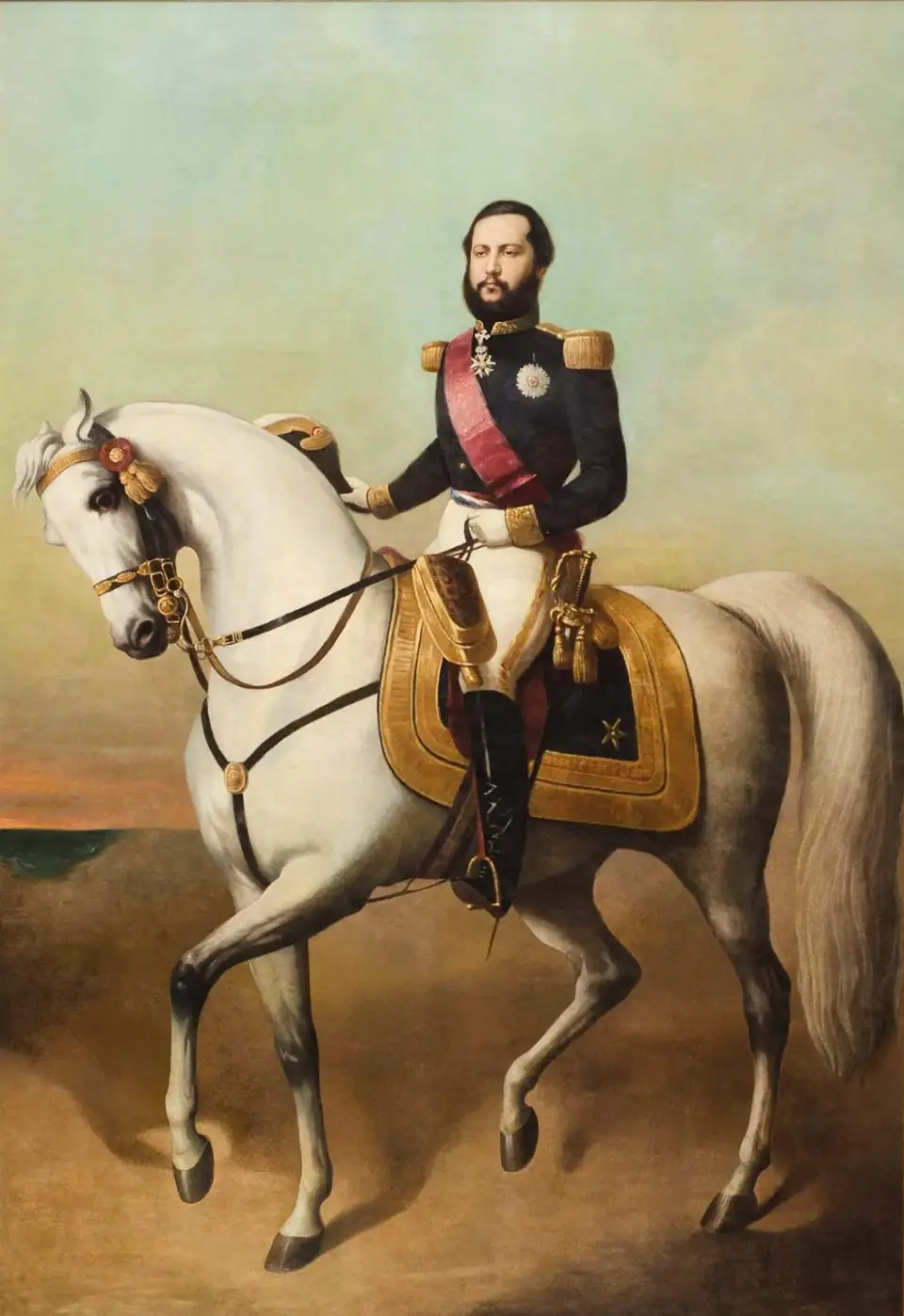 Juan Manuel Blanes, retrato de Francisco Solano López (1864)