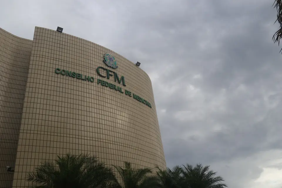Sede do Conselho Federal de Medicina, em Brasília; foto de 2021