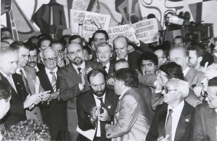 Movimento pelo impeachment de Collor em Brasília, 1992