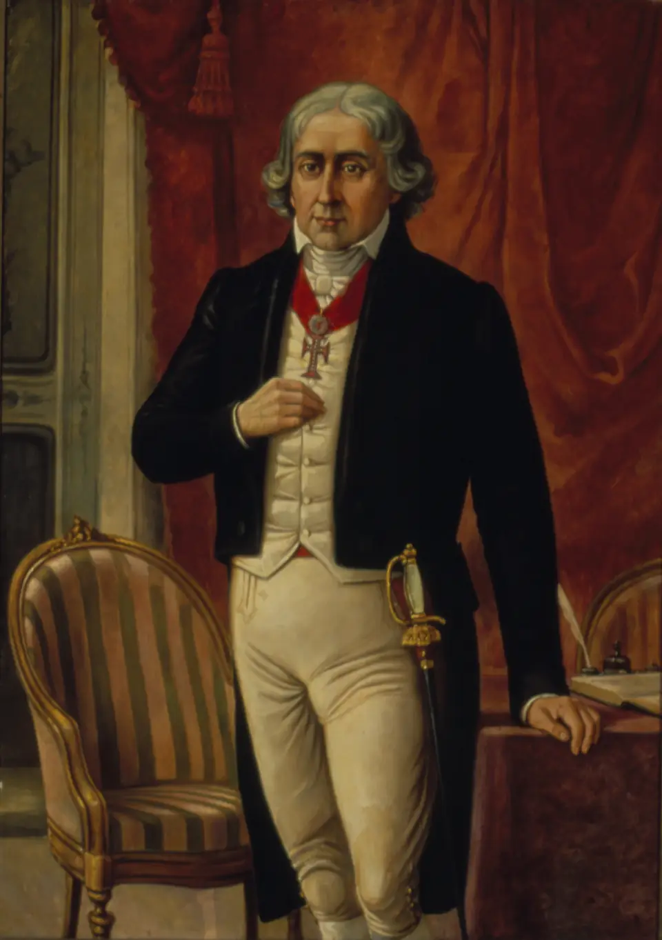 Benedito Calixto, retrato de José Bonifácio de Andrada e Silva (1902)