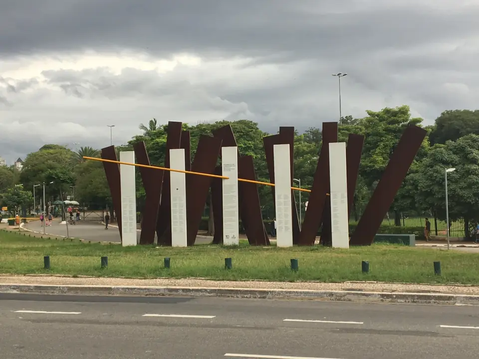 Monumento em Homenagem aos Mortos e Desaparecidos Políticos, Parque do Ibirapuera, São Paulo, 2017