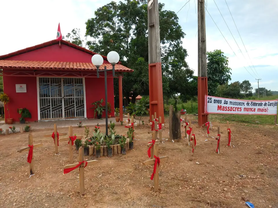 O Museu Casa da Memória, junto ao memorial das castanheiras, em Eldorado do Carajás