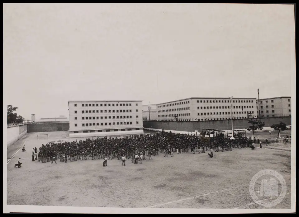 A Casa de Detenção de São Paulo, no Carandiru, entre 1975 e 1978
