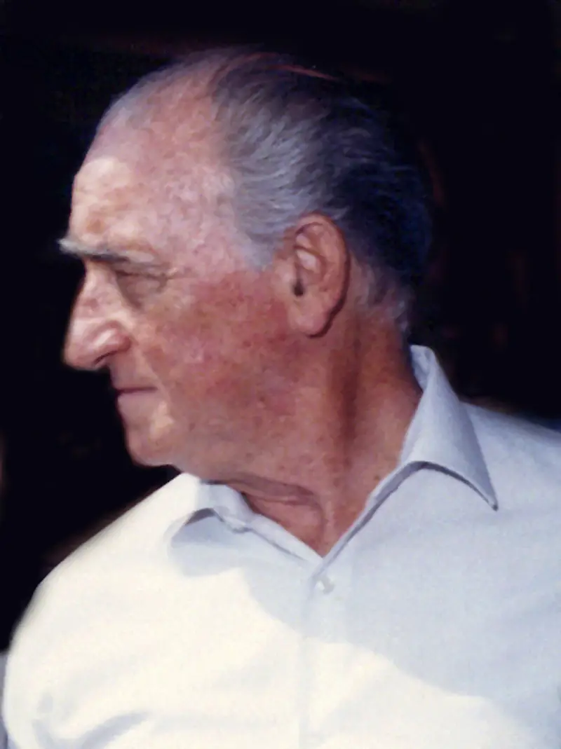 André Franco Montoro em dezembro de 1980, dois anos antes de ser eleito governador de São Paulo