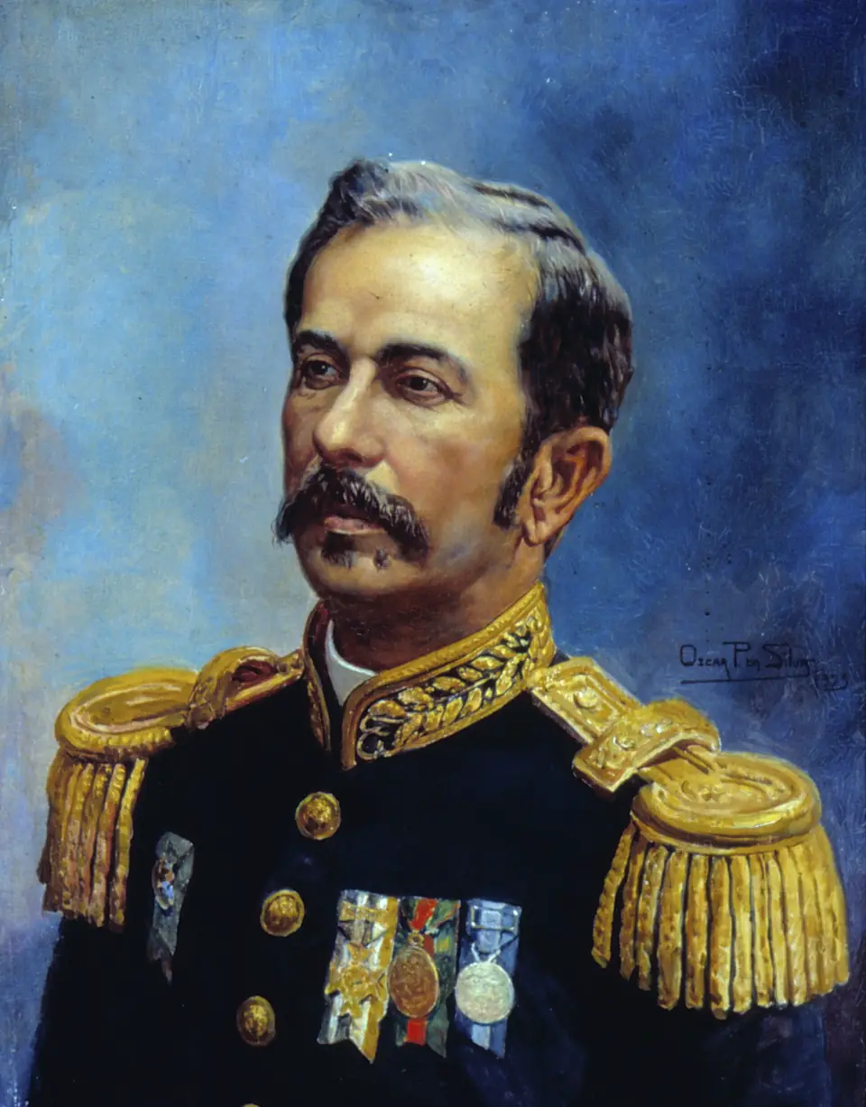 Oscar Pereira da Silva, retrato do marechal Floriano Peixoto